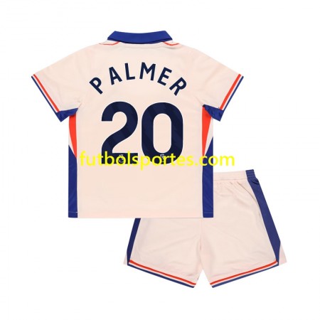 Camiseta Chelsea Cole Palmer 20 Niño Segunda Equipación 2024/2025